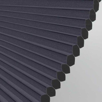 Losana Anthracite Grey Blockout Cellular Fabric - Smooth Blind