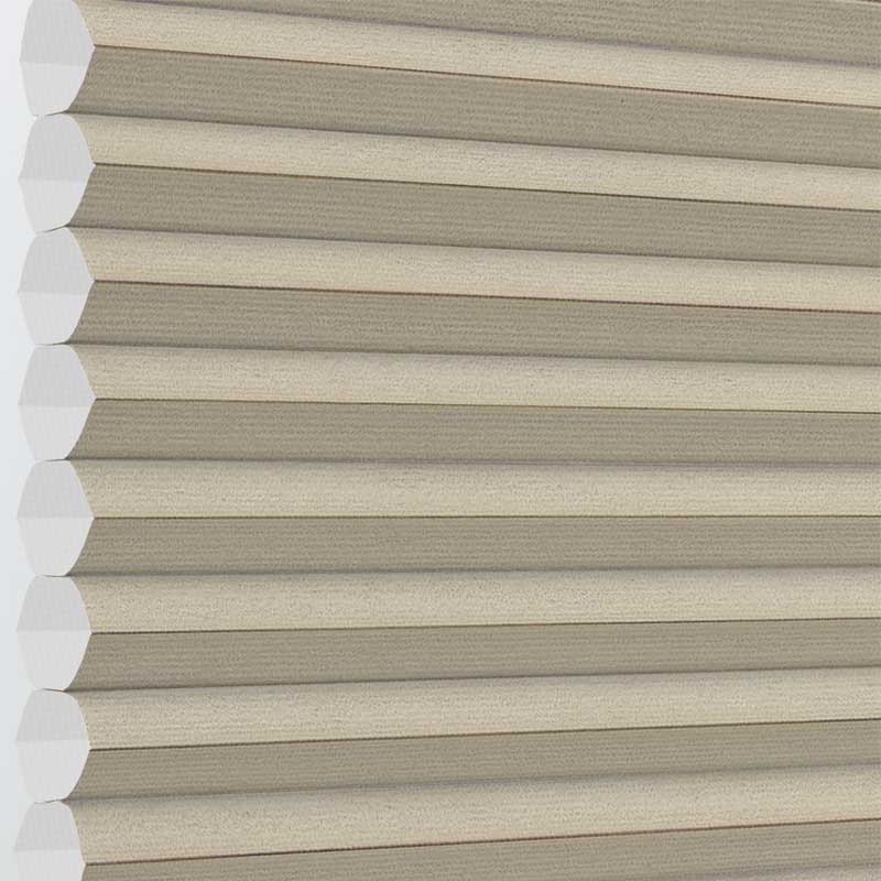 Losana Plain Biscuit Dimout Cellular Fabric - Smooth Blind Losana Plain Biscuit Dimout Cellular Fabric - Smooth Blind