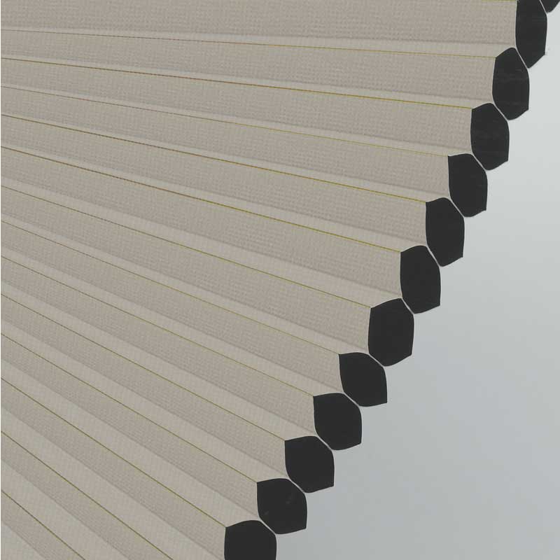 Losana Blanched Almond Blockout Cellular Fabric - Smooth Blind Losana Blanched Almond Blockout Cellular Fabric - Smooth Blind